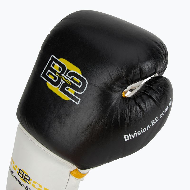 Boxerské rukavice  DIVISION B-2 DIV-PFG1500 Pro 3-Layer Foam black/white 5