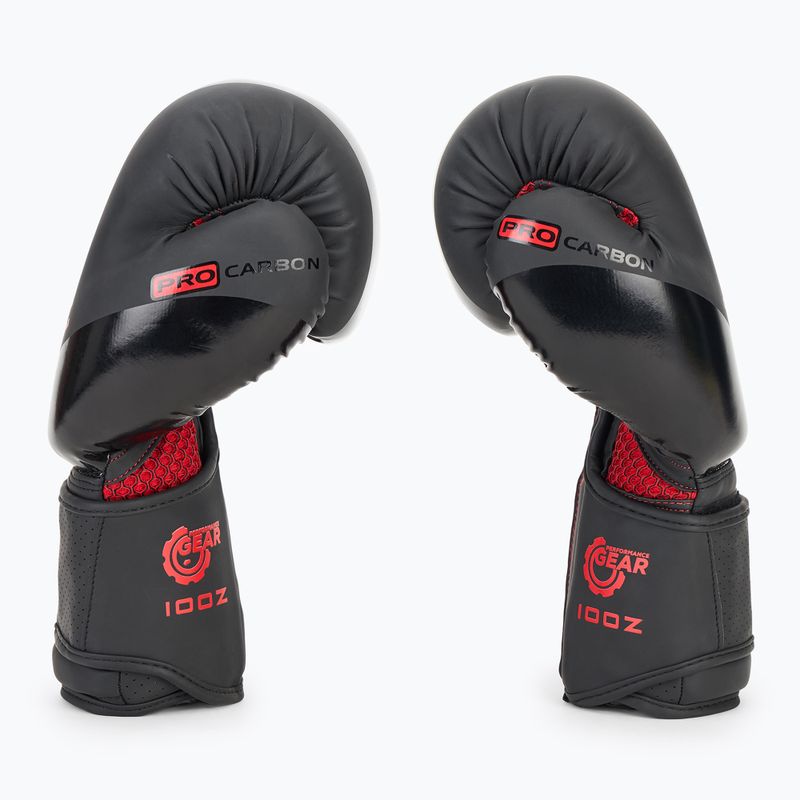 Boxerské rukavice DIVISION B-2 Pro Carbon black/red 4