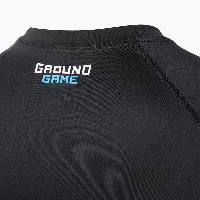 Pánský rashguard Ground Game Essential black 22RASHESLOGOSS 7