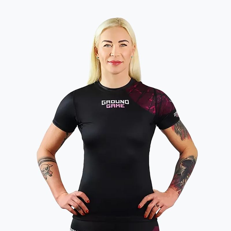 Rashguard dámský Ground Game Tsuru Warrior multicolour 