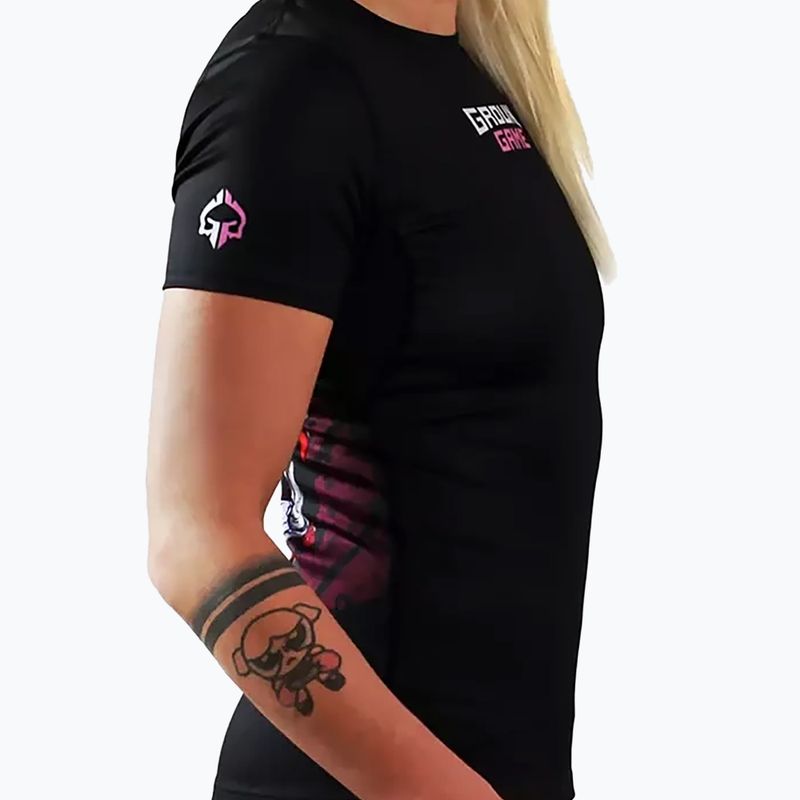 Rashguard dámský Ground Game Tsuru Warrior multicolour  4