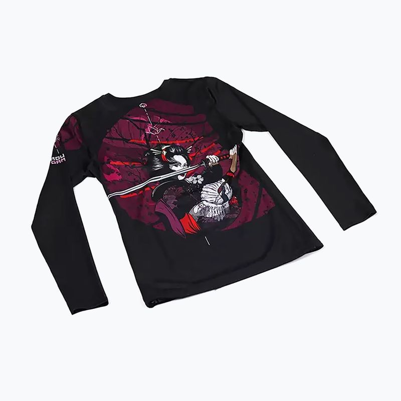 Dámský chránič Ground Game Tsuru Warrior Rashguard black 22WRASHLSGEIS