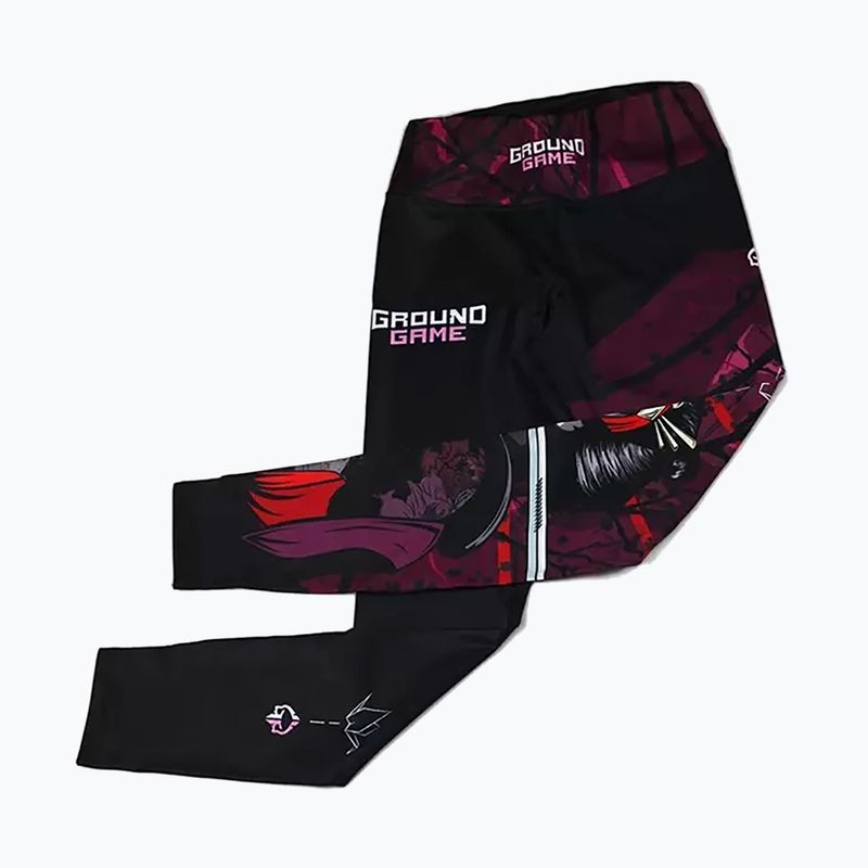 Dámské tréninkové legínyGround Game Tsuru Warrior multicolor 5