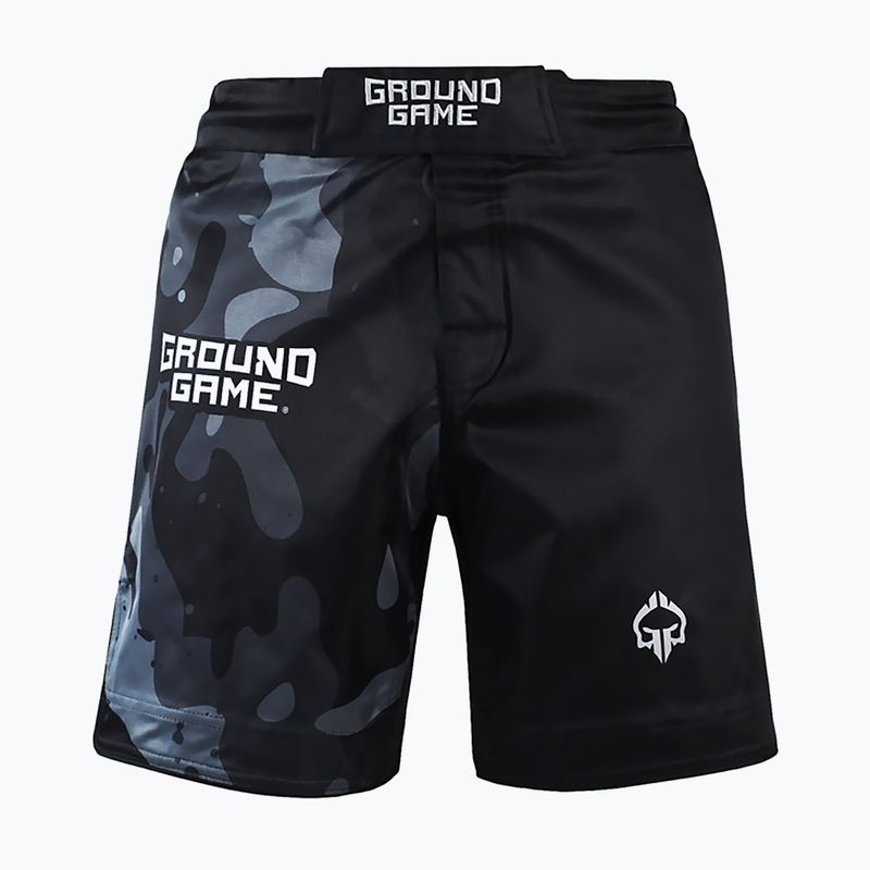 Pánské šortky Ground Game MMA Moro 4.0 black 22SHORMMAMORO4GRY