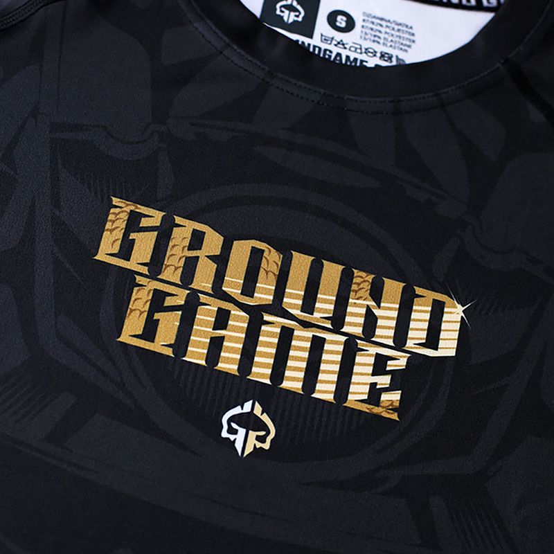 Ground Game Oni Samurai pánský rashguard černý 22RASHSSSAM3 5