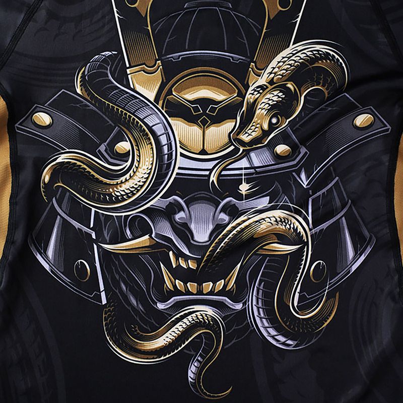 Ground Game Oni Samurai pánský rashguard černý 22RASHSSSAM3 6