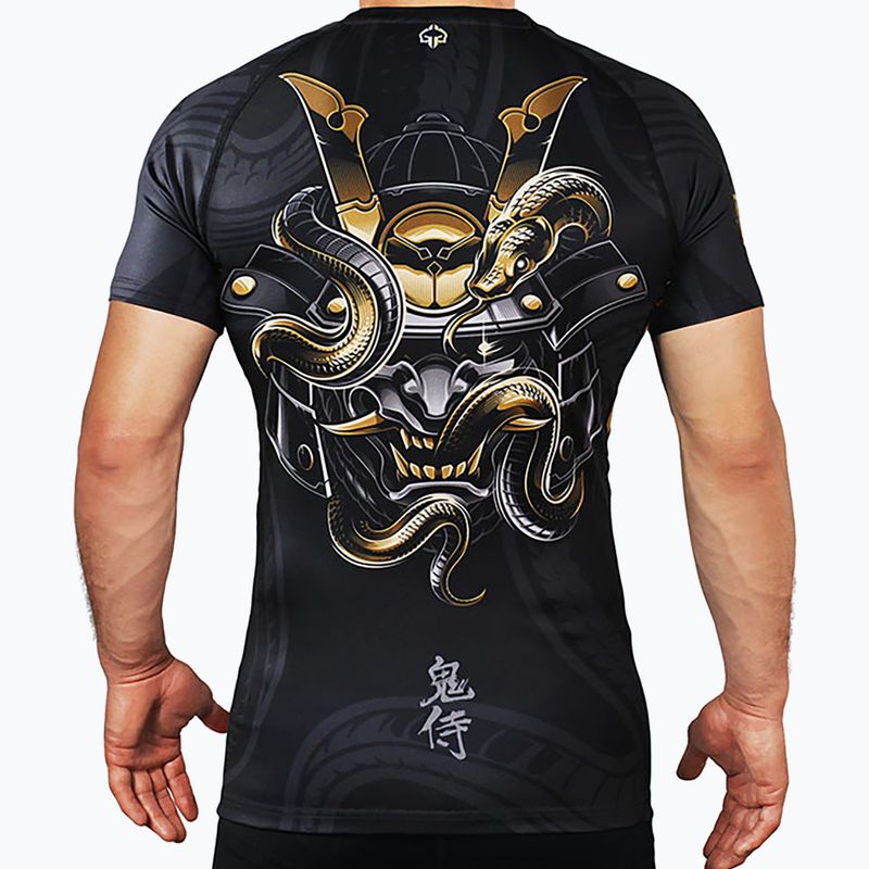 Ground Game Oni Samurai pánský rashguard černý 22RASHSSSAM3 3