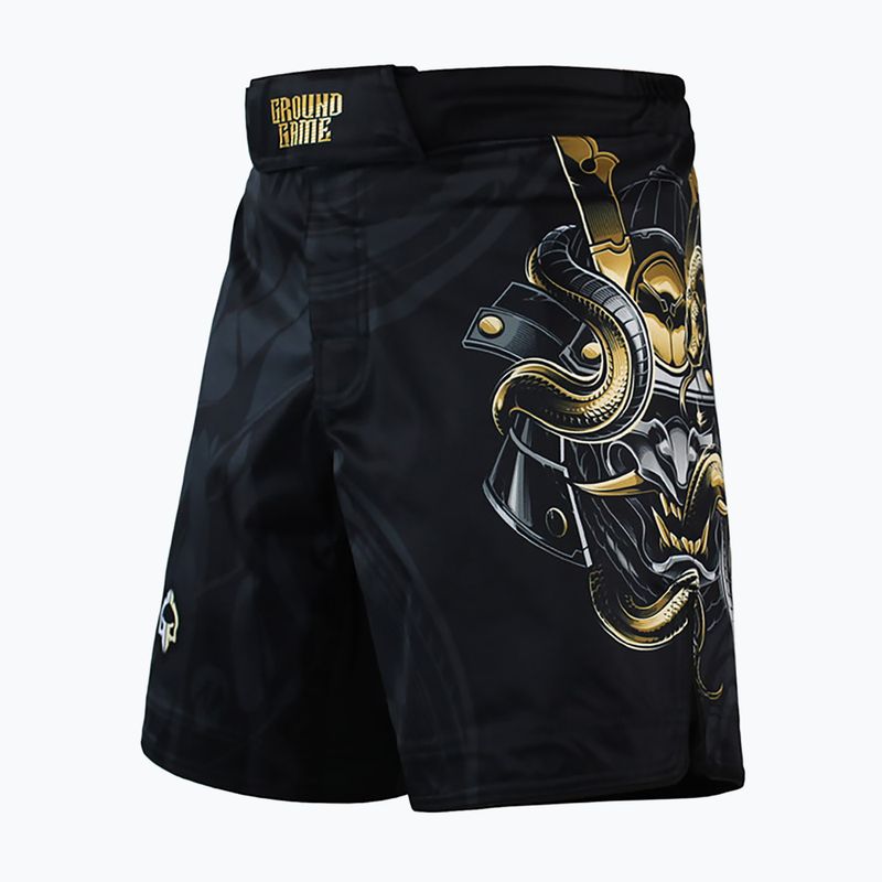 Pánské šortky Ground Game MMA Oni Samurai black 22SHORMMASAM3 2