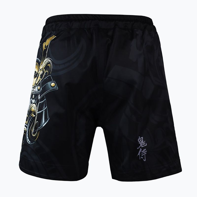 Pánské šortky Ground Game MMA Oni Samurai black 22SHORMMASAM3 4