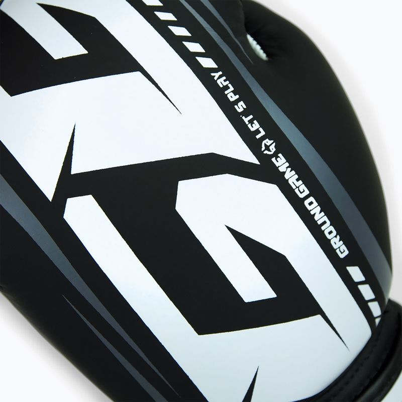 Boxerské rukavice Ground Game Big Typo černé 7