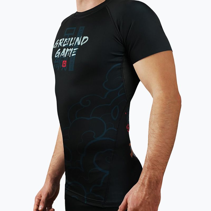 Pánský rashguard Ground Game Ashi Garami multicolor 3