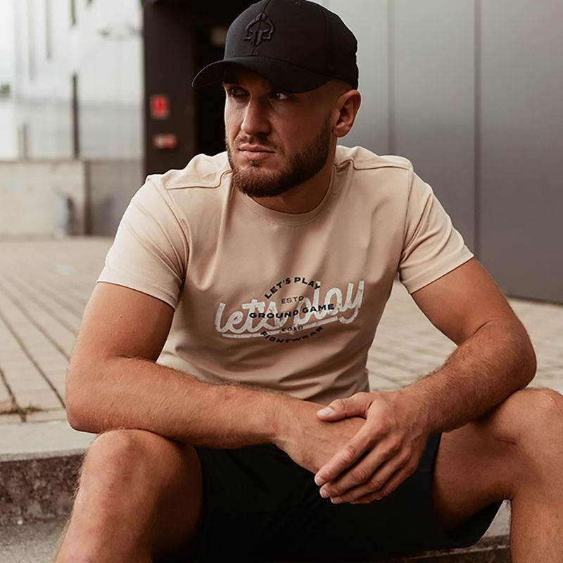 Pánské tričko Ground Game Play T-shirt brown 6