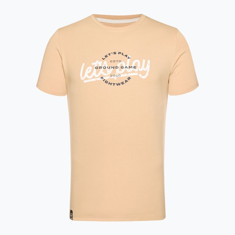 Pánské tričko Ground Game Play T-shirt brown 2