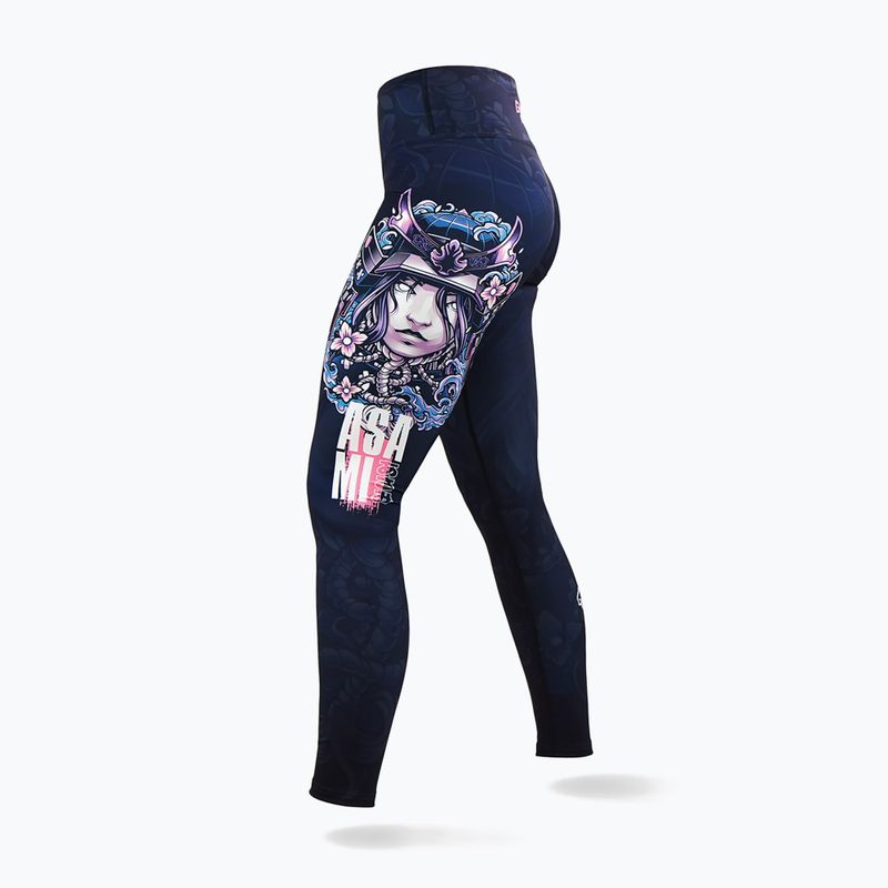 Dámské tréninkové legíny Ground Game Asami multicolor 3