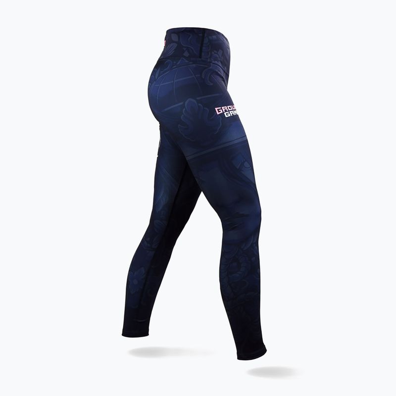 Dámské tréninkové legíny Ground Game Asami multicolor 4