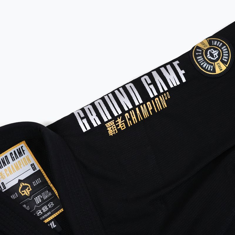 Kimono GI  pro brazilské jiu-jitsu Ground Game Champion 3.0 black 17