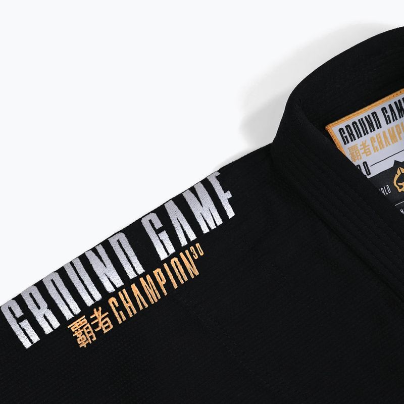 Kimono GI  pro brazilské jiu-jitsu Ground Game Champion 3.0 black 18
