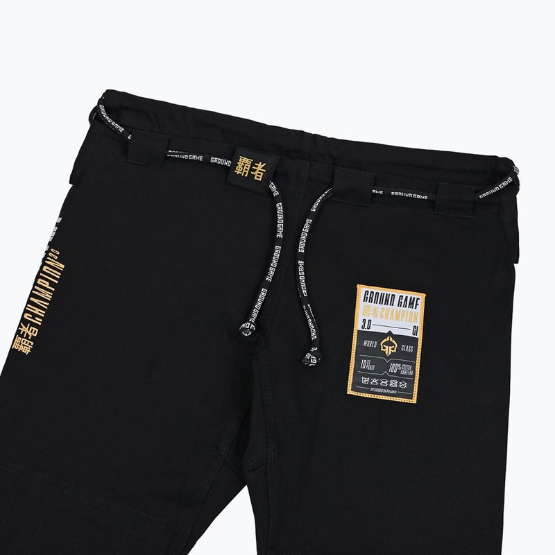 Kimono GI  pro brazilské jiu-jitsu Ground Game Champion 3.0 black 20