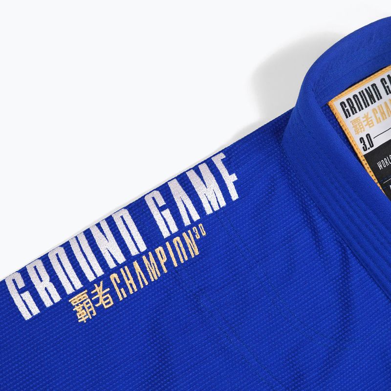 Kimono GI  pro brazilské jiu-jitsu Ground Game Champion 3.0 blue 14