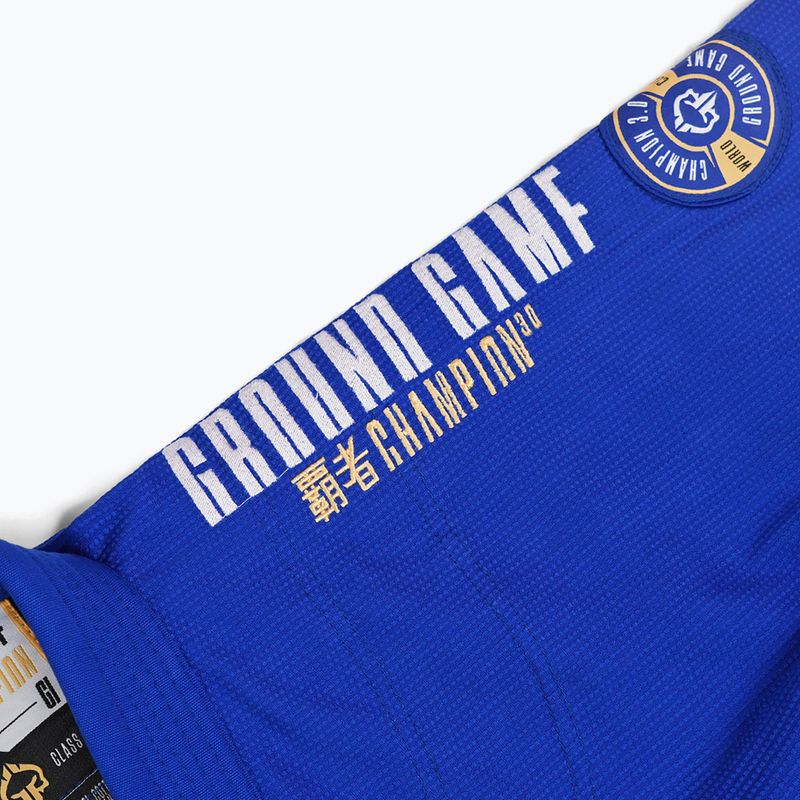 Kimono GI  pro brazilské jiu-jitsu Ground Game Champion 3.0 blue 15