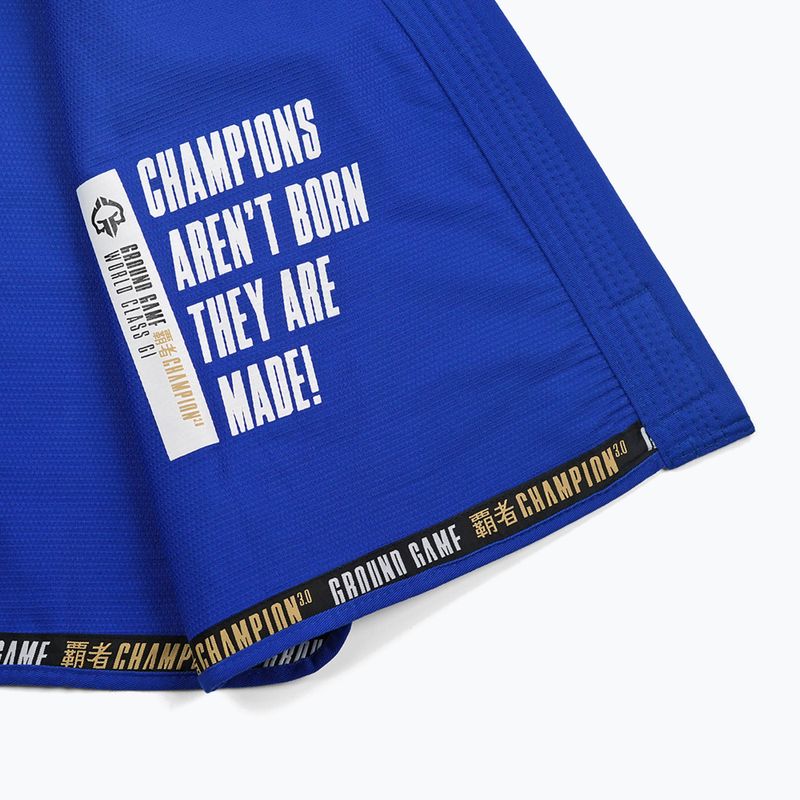 Kimono GI  pro brazilské jiu-jitsu Ground Game Champion 3.0 blue 16