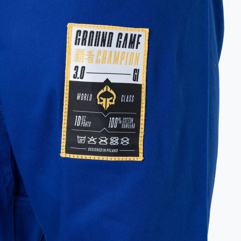 Kimono GI  pro brazilské jiu-jitsu Ground Game Champion 3.0 blue 8