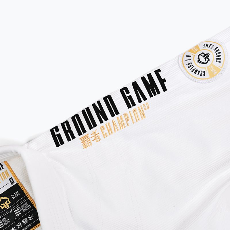 Kimono GI  pro brazilské jiu-jitsu Ground Game Champion 3.0 white 17