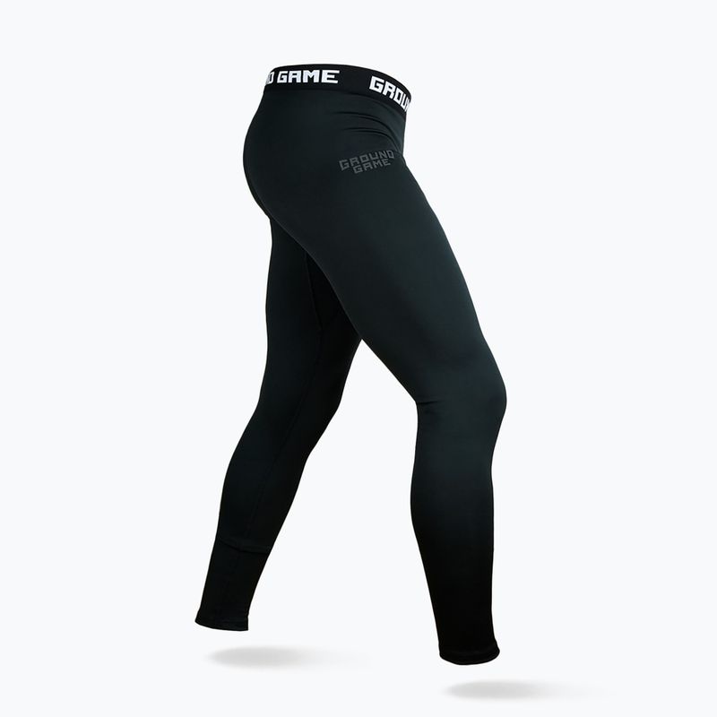 Tréninkové legíny Ground Game Athletic Shadow Black 3