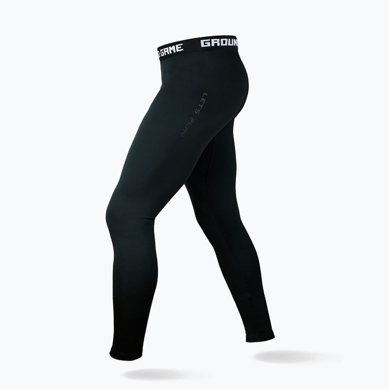 Tréninkové legíny Ground Game Athletic Shadow Black 4