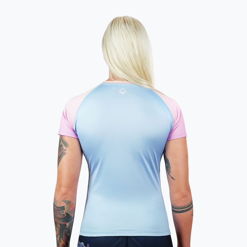 Rashguard dámský Ground Game Athletic light blue 2