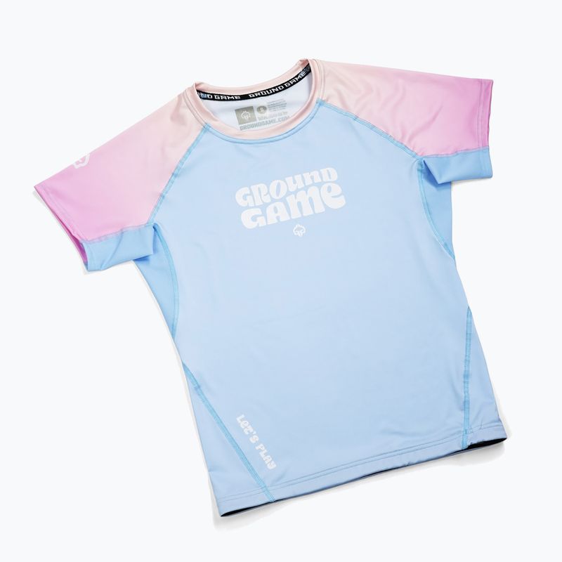 Rashguard dámský Ground Game Athletic light blue 6