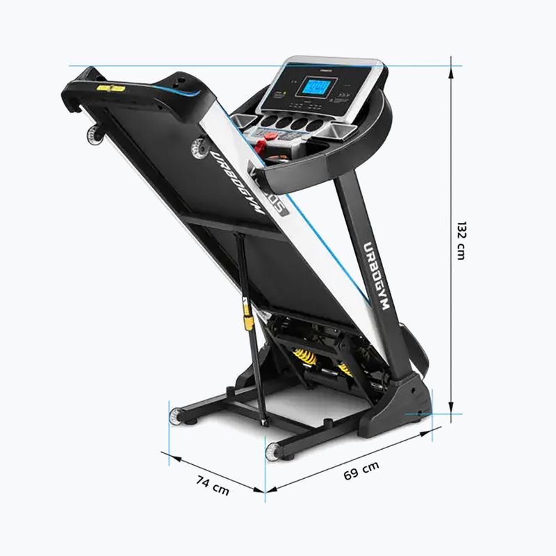 Elektrický běžecký pás Urbogym V660S černý 5904906085077 7