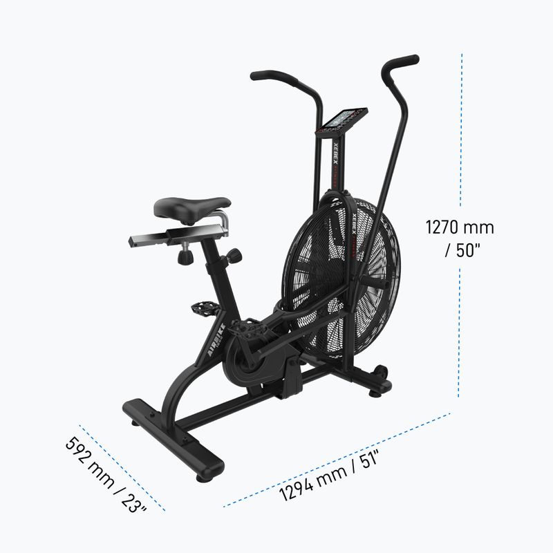 Vzduchové kolo Xebex Air 1000 black 8