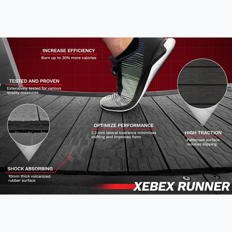 Běžecký pás bez pohonu XEBEX Air Runner Black 13