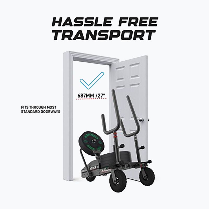 Sáně na silový trénink XEBEX XT4 Sled black 3