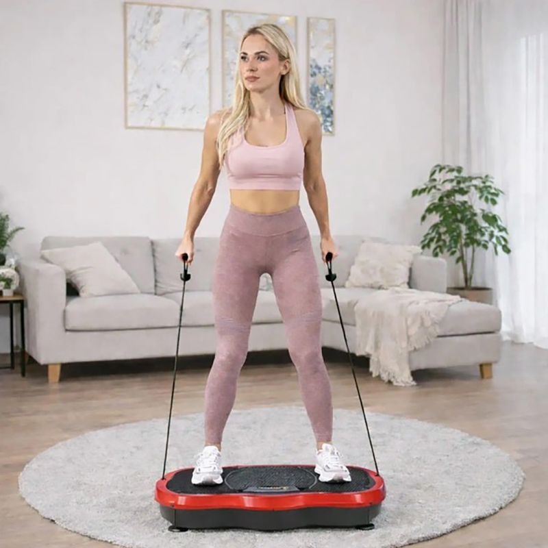Vibrační plošina Extralink Moonwalk Spin Move black/red 6