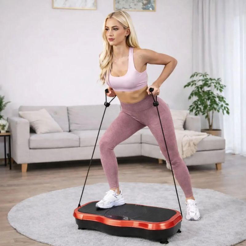 Vibrační plošina Extralink Moonwalk Spin Move black/red 7