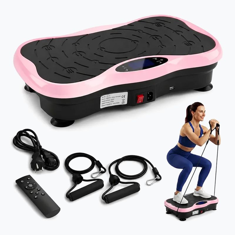 Vibrační plošina Extralink Moonwalk Spin Move black/pink 7