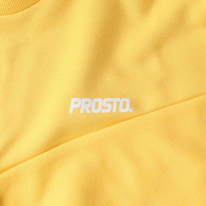 Pánská mikina PROSTO Crewneck Redner yellow 3