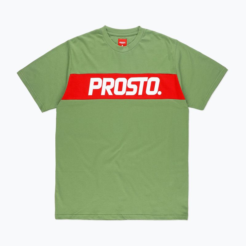 Pánské tričko  PROSTO Klassio green