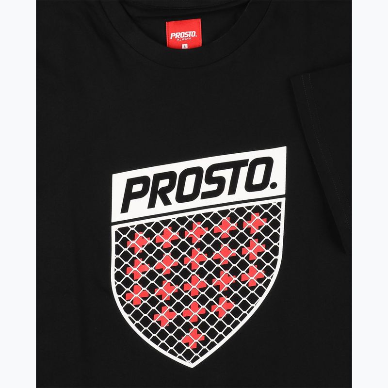 Pánské tričko  PROSTO Tripad black 3