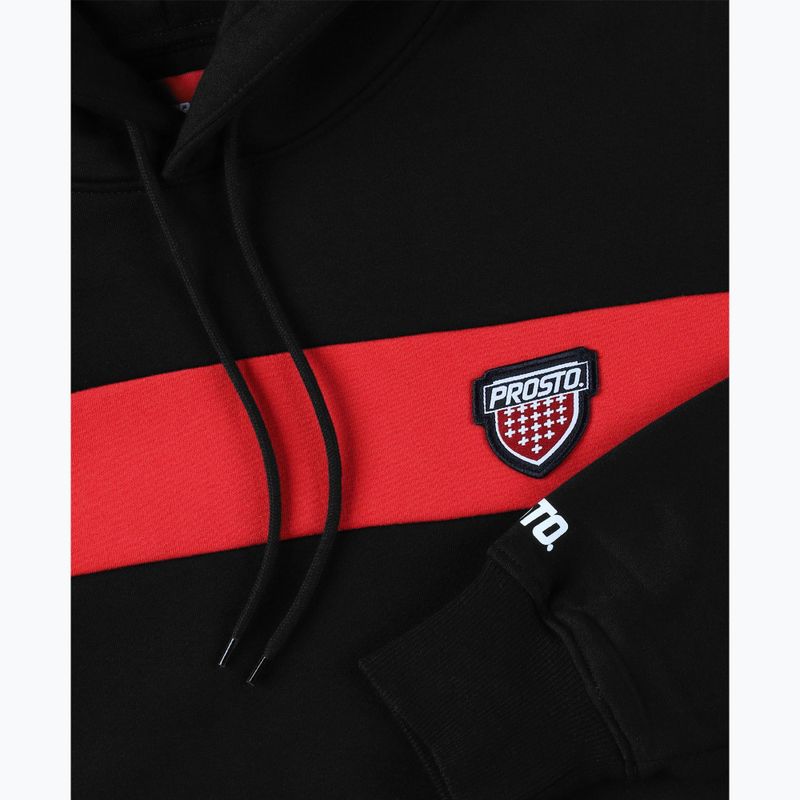 Pánská mikina  PROSTO Spiler Hoodie black 3