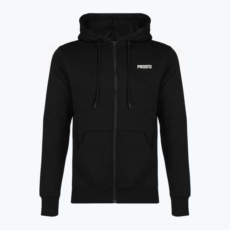 Pánská mikina  PROSTO Rendot Zip Hoodie black 4