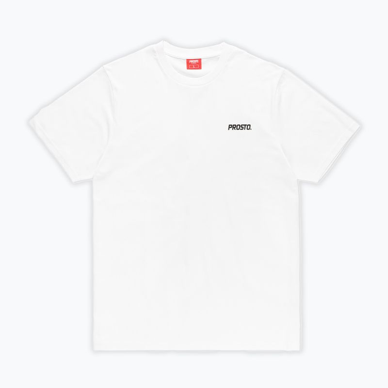 Pánské tričko PROSTO Classh white