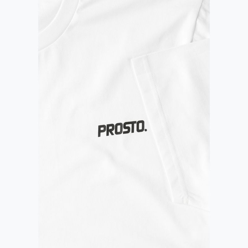 Pánské tričko PROSTO Classh white 3