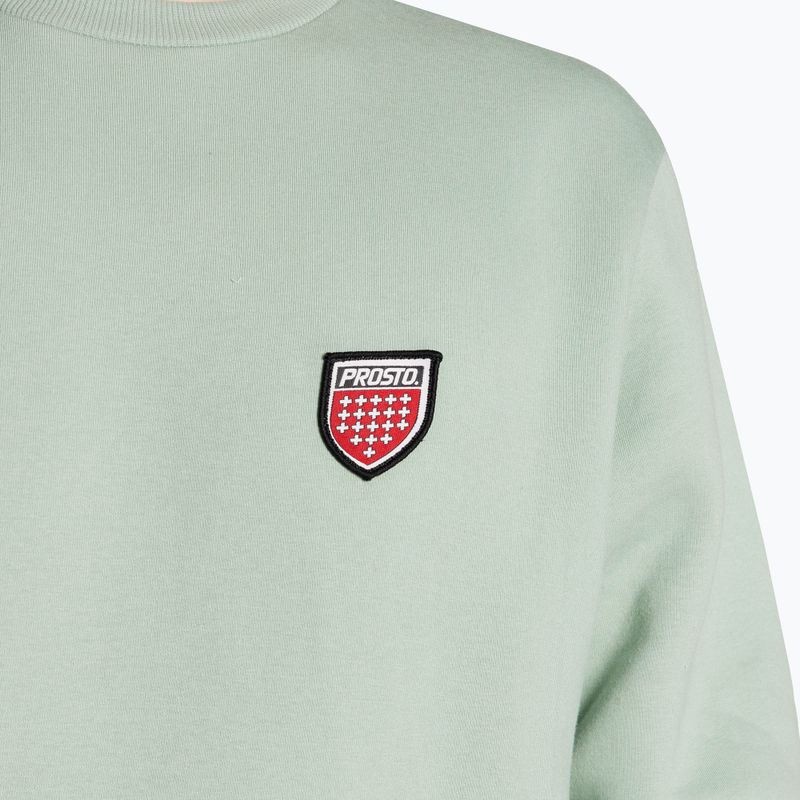 Pánská mikina PROSTO Crewneck Bazy green 3