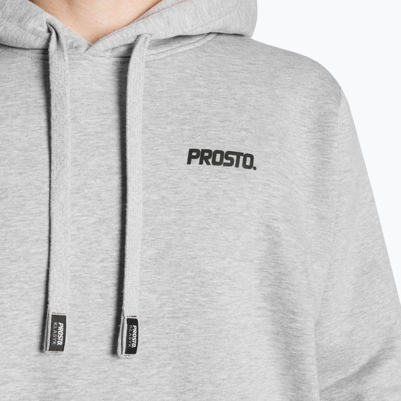 Pánská mikina PROSTO Hoodie Blitzy gray 3