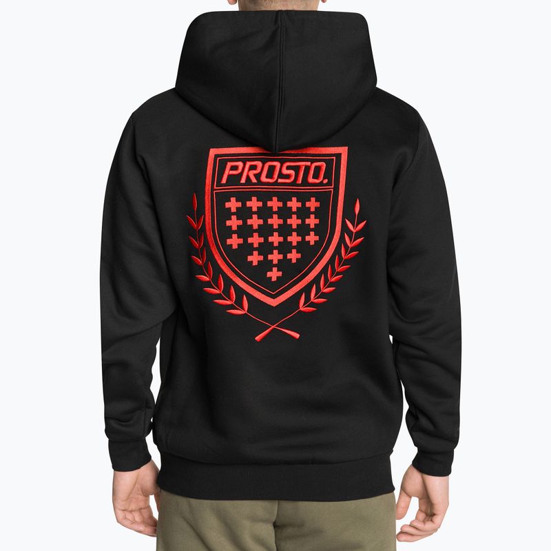 Pánská mikina PROSTO Hoodie Pomet black 2