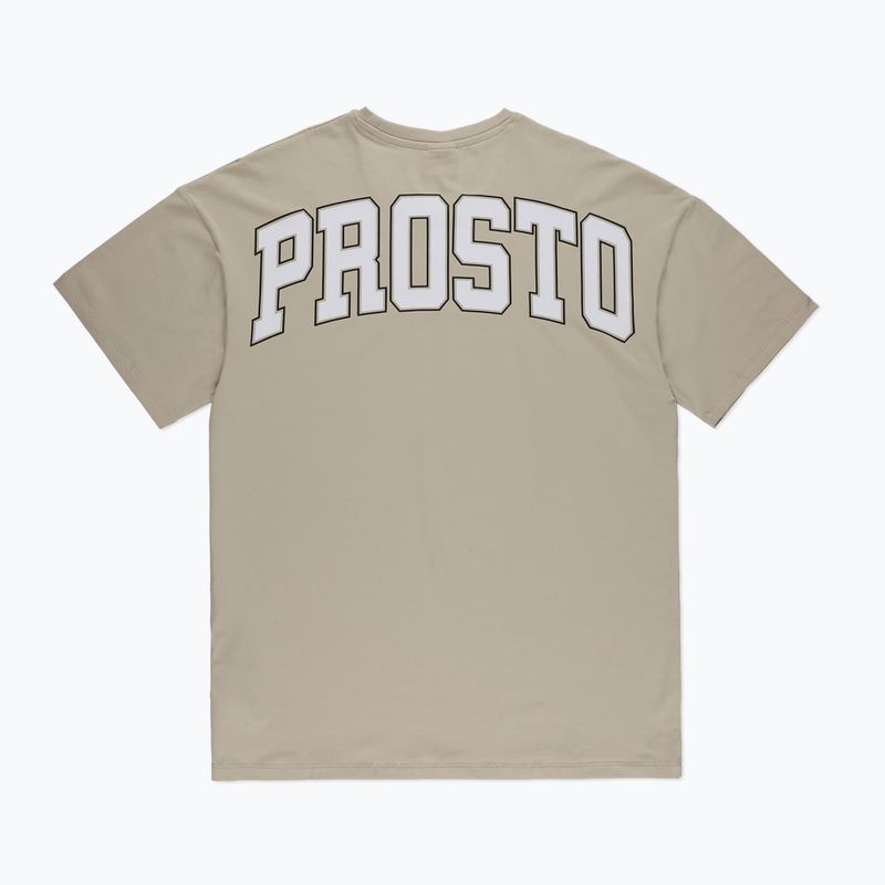 PROSTO pánské tričko Varsy beige 2