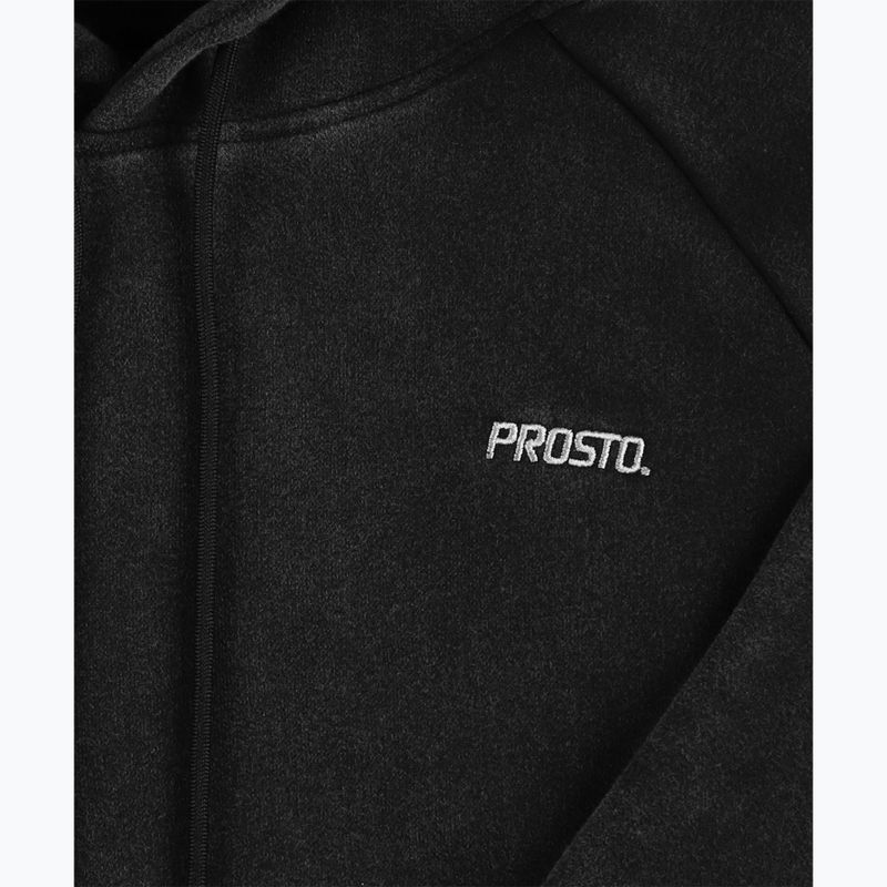 Pánská mikina  PROSTO Hoodie Skizzle black 3